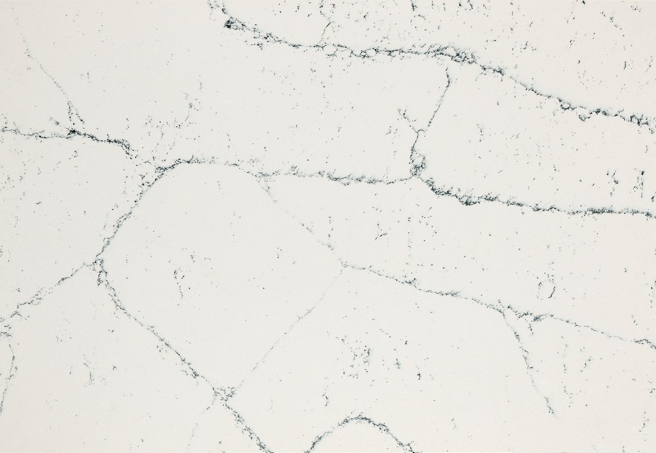 Detailed view of Cambria Archdale™ quartz countertop design