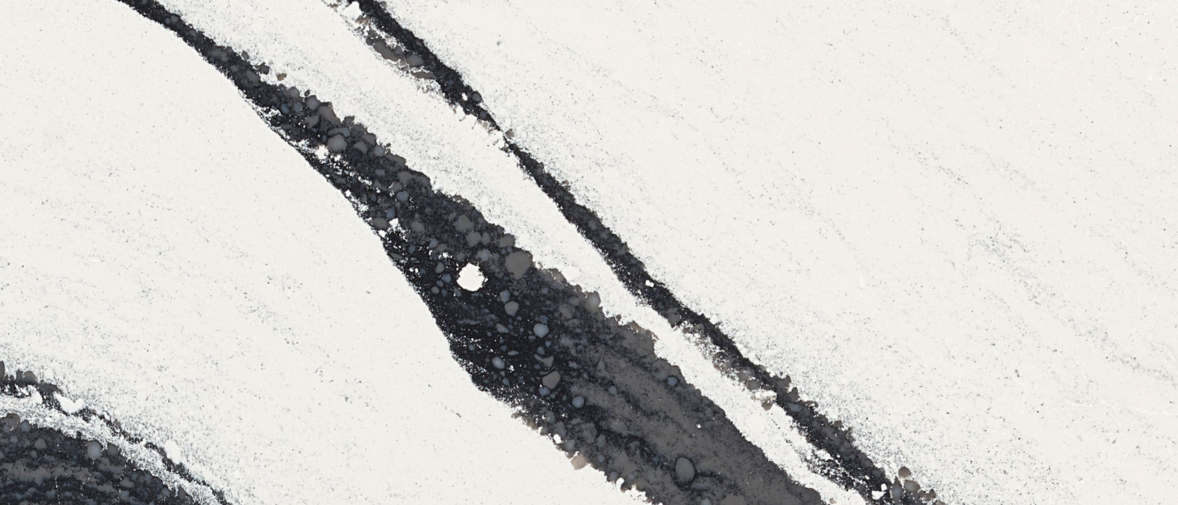 Detailed view of Cambria Bentley™ quartz countertop design