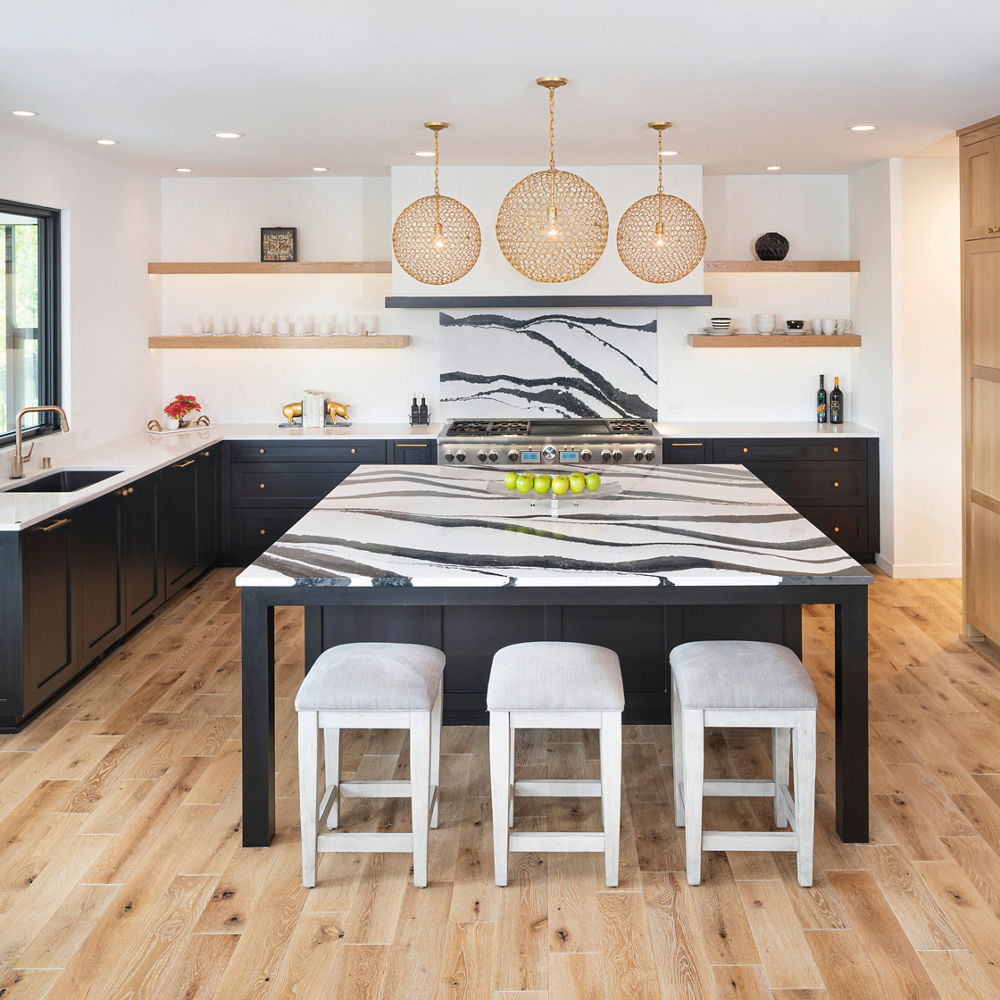 A Unique Kitchen Island