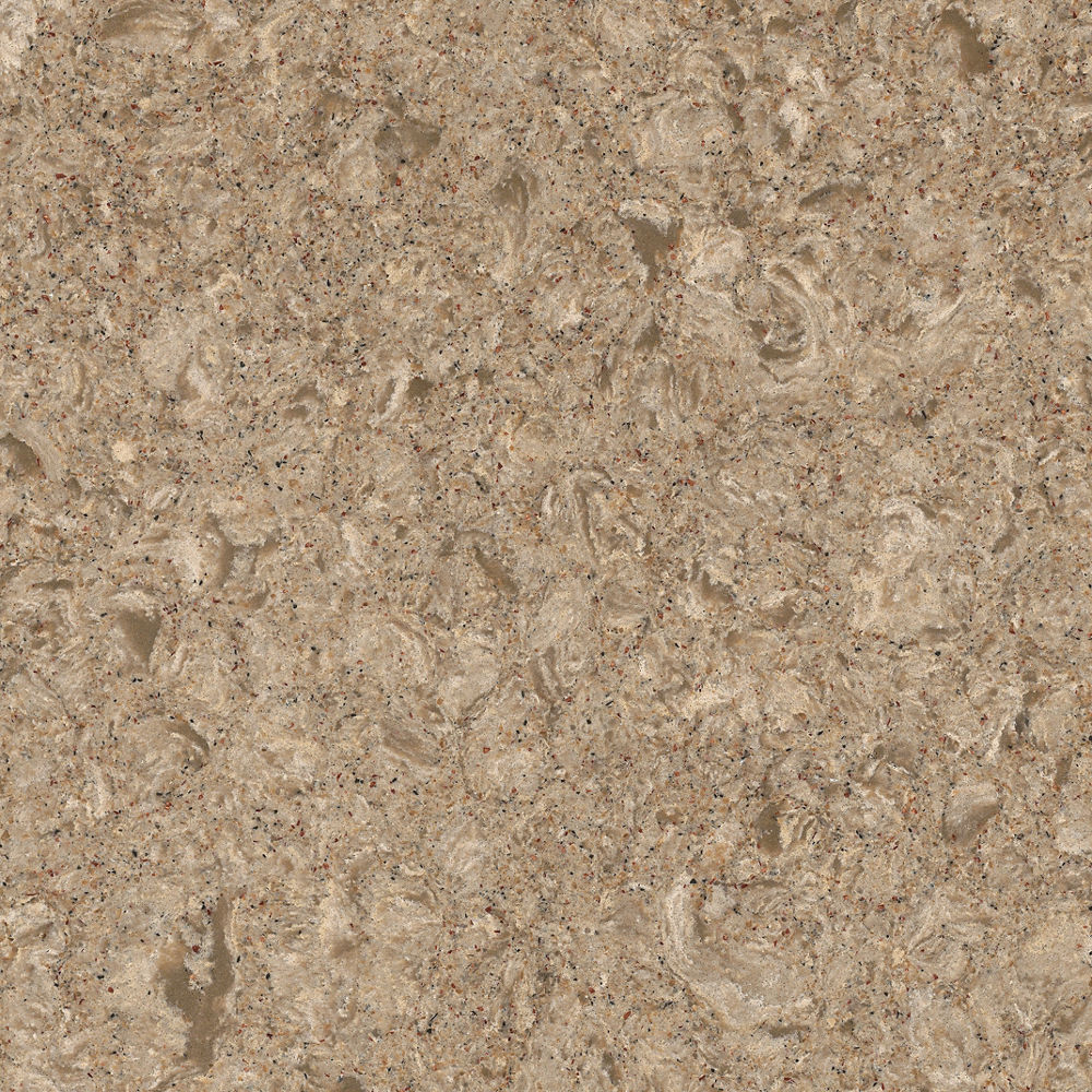Detailed view of Cambria Berkeley quartz countertop