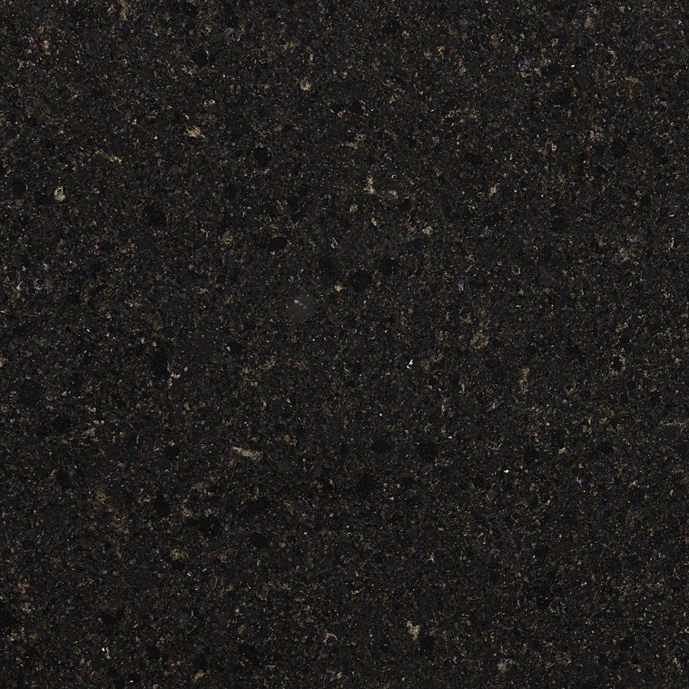 Detailed view of Cambria Blackwood quartz countertop