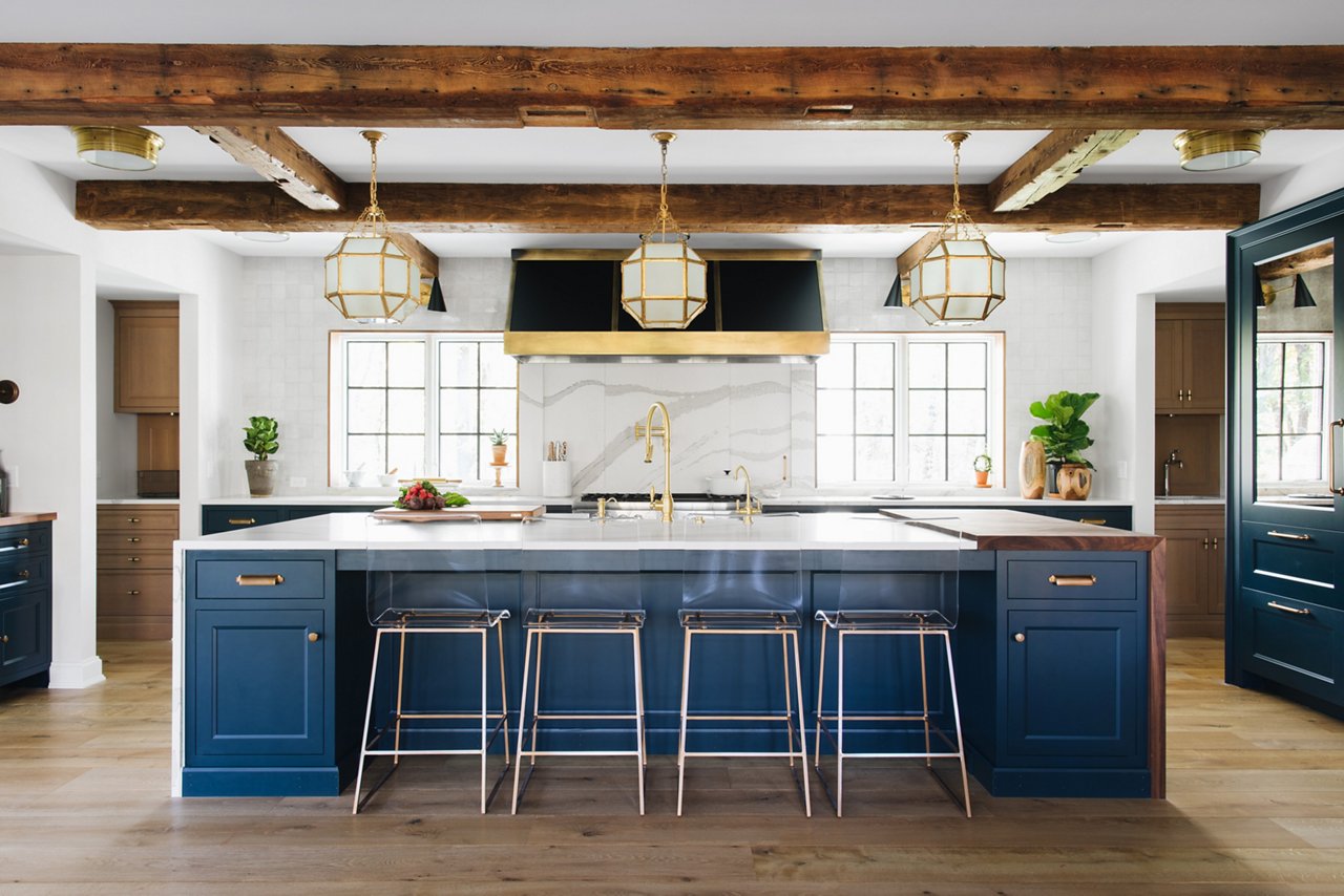 Blue Kitchen Ideas: Cabinets, Backsplash, Decor & More