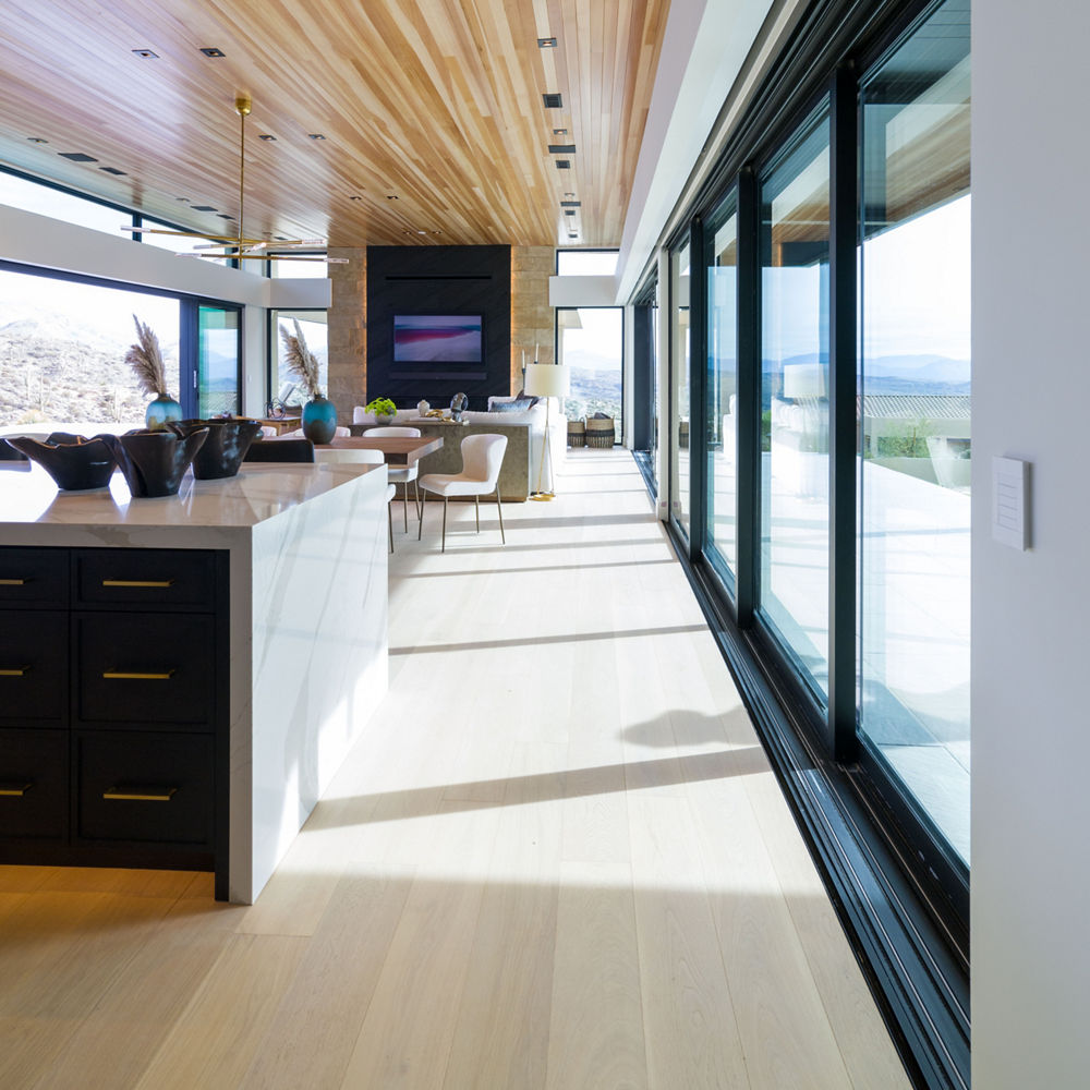 Brittanicca Warm Quartz Kitchen