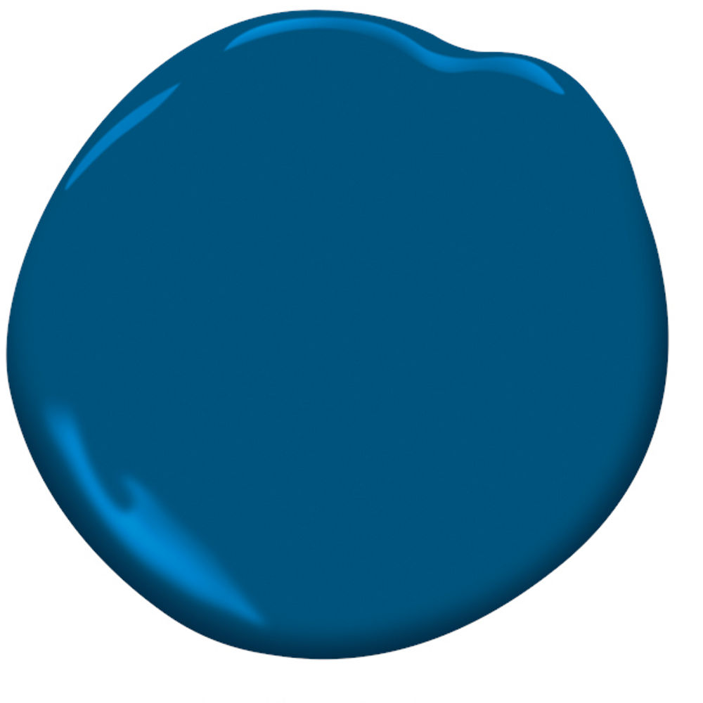 California Blue paint swatch