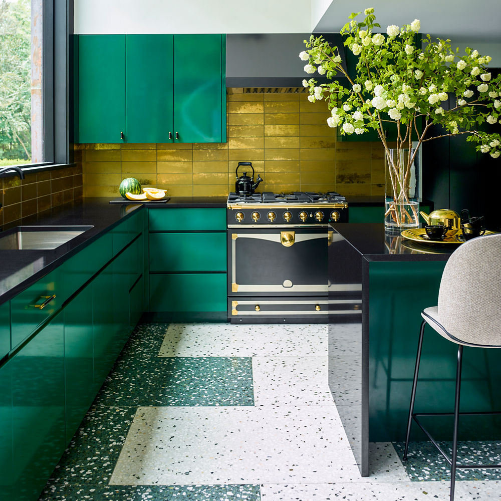 Green Kitchen Cabinet Inspiration + Best Green Paint Colors - Farmhouse  Living