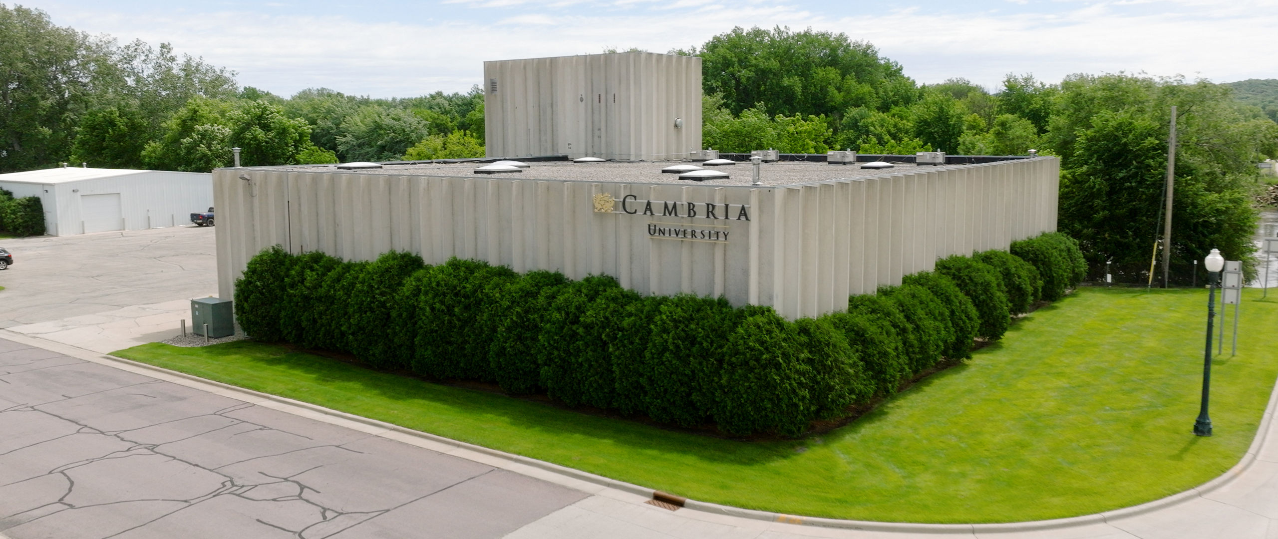 The front of Cambria University