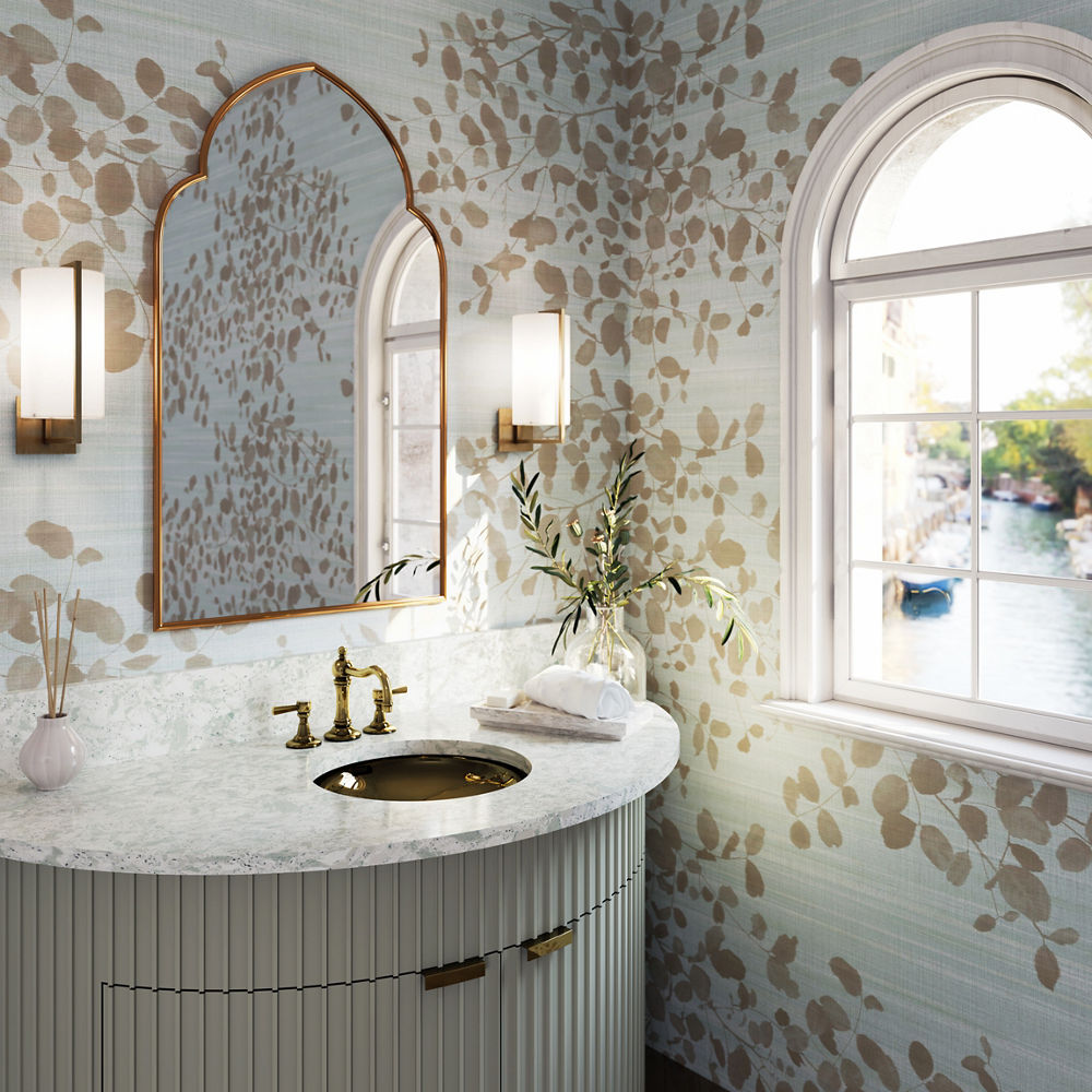 Create Tranquil Spaces with Green Quartz Countertops
