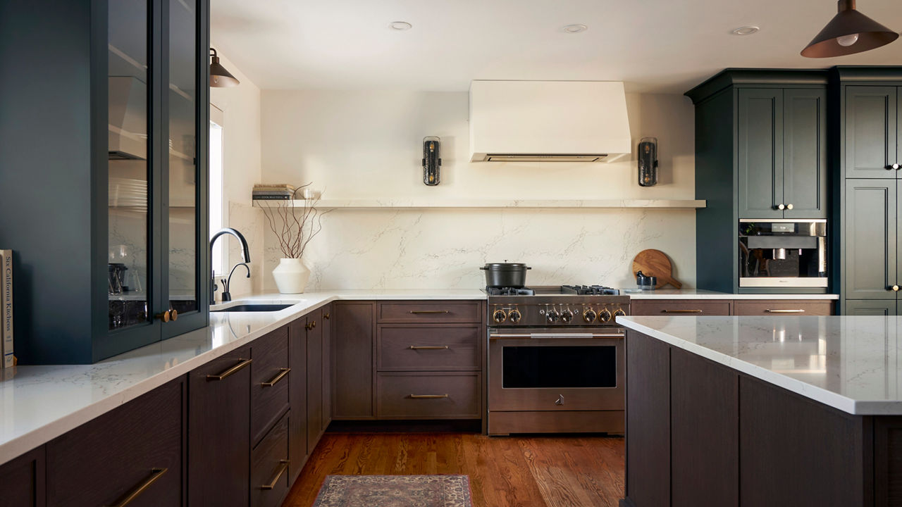 Kitchen featuring Colton countertops