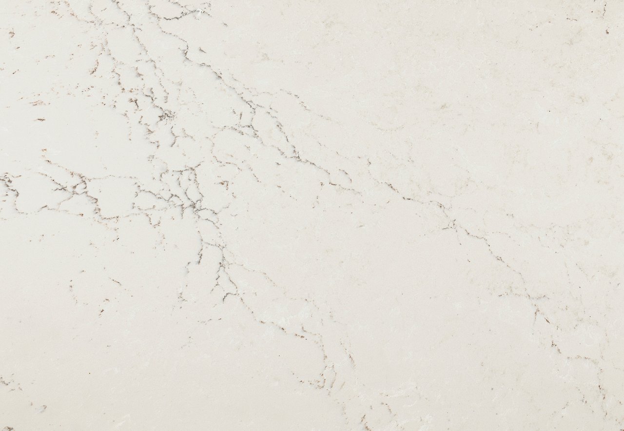 Detailed view of Cambria Colton™ quartz countertop design