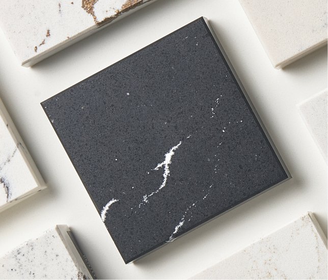 Samples of various Cambria quartz designs