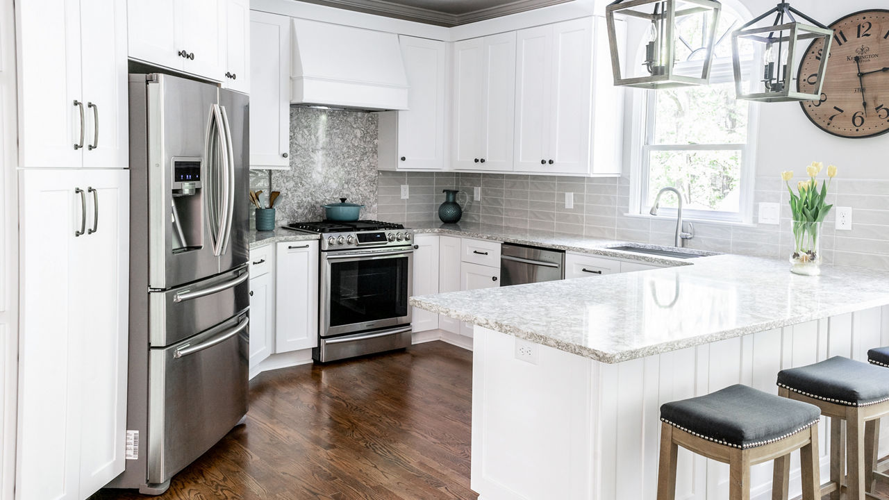 Kitchen featuring Crowndale countertops