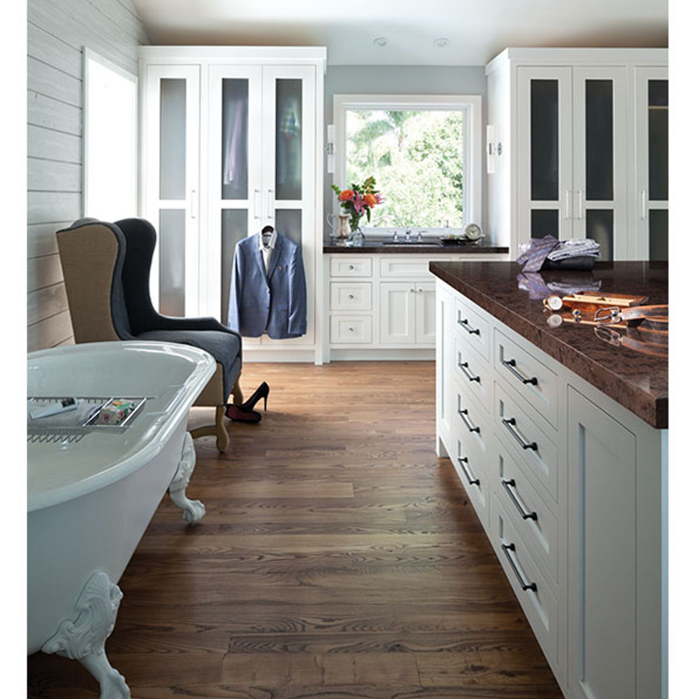 Tim Dekay's dressing room/closet.