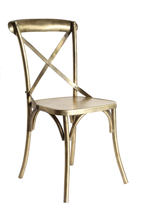 Brass Antique Chair