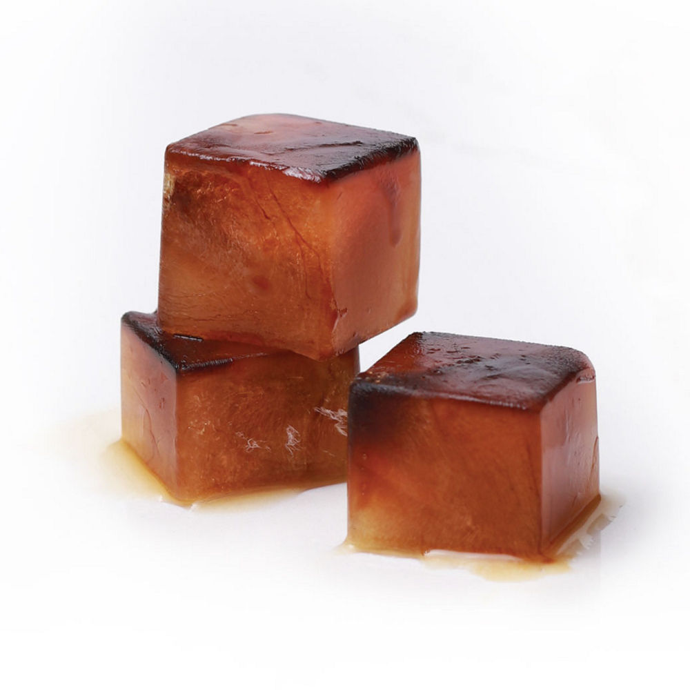 Coffee cubes.
