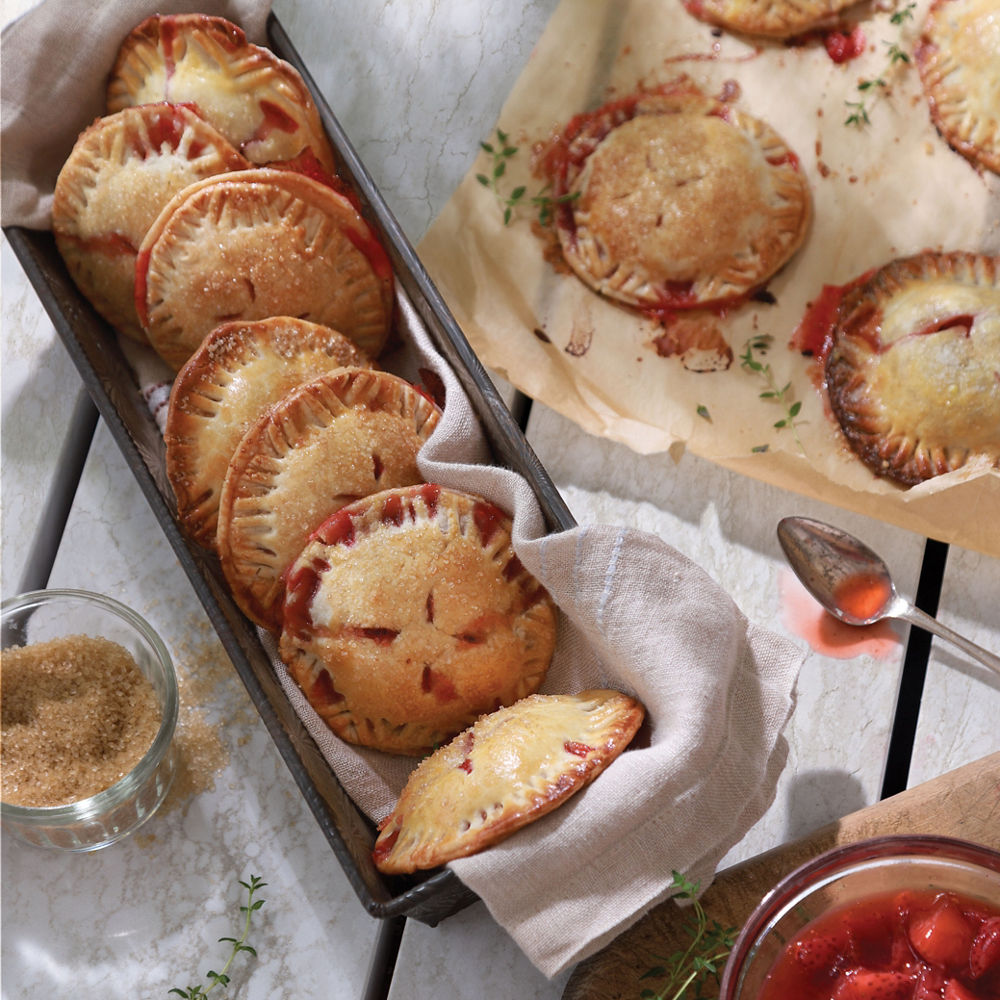 Strawberry-Thyme Hand Pies