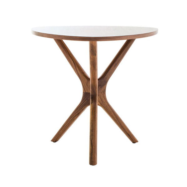 Tolson walnut end table
