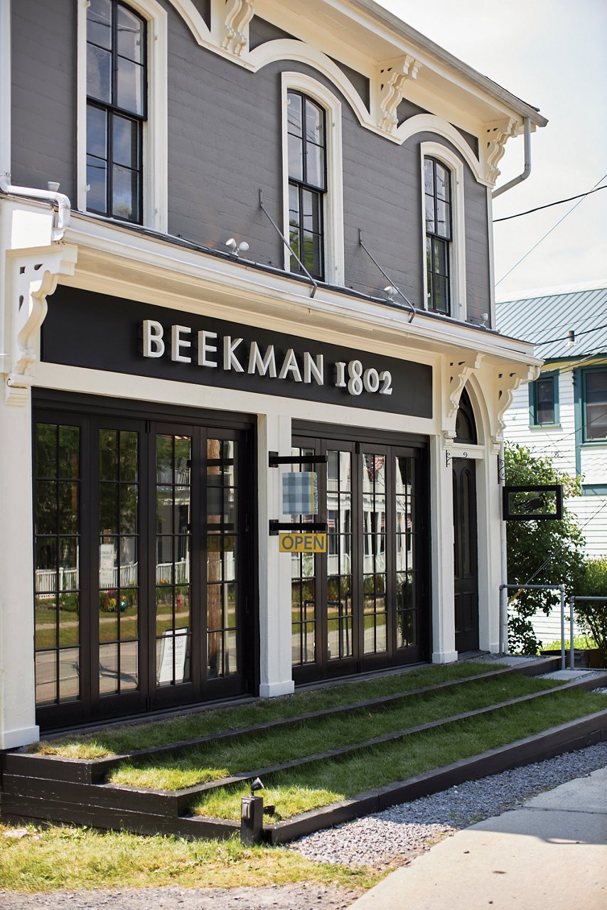 An exterior shot of Beekman 1802 Mercantile.