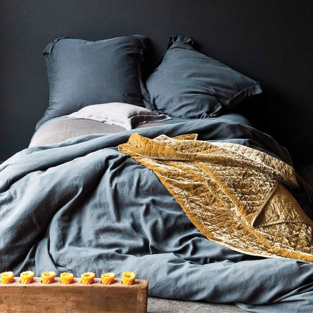 A linen duvet cover from Bella Notte