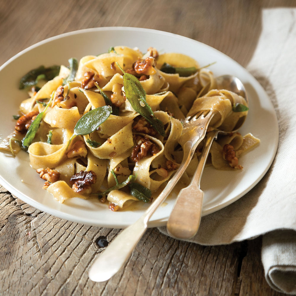 Tagliatelle with Brown Butter Sage Sauce