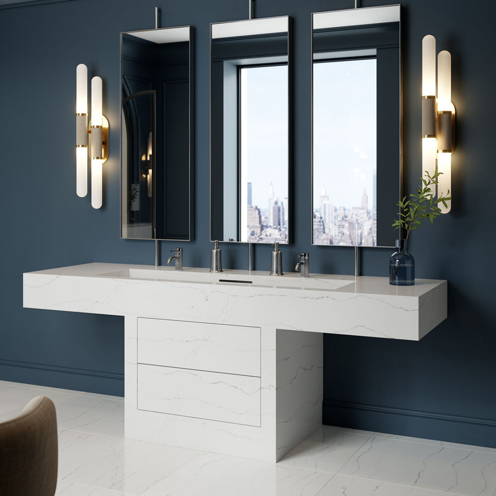 The Future of Bathroom Design Quartz Vanity Countertops