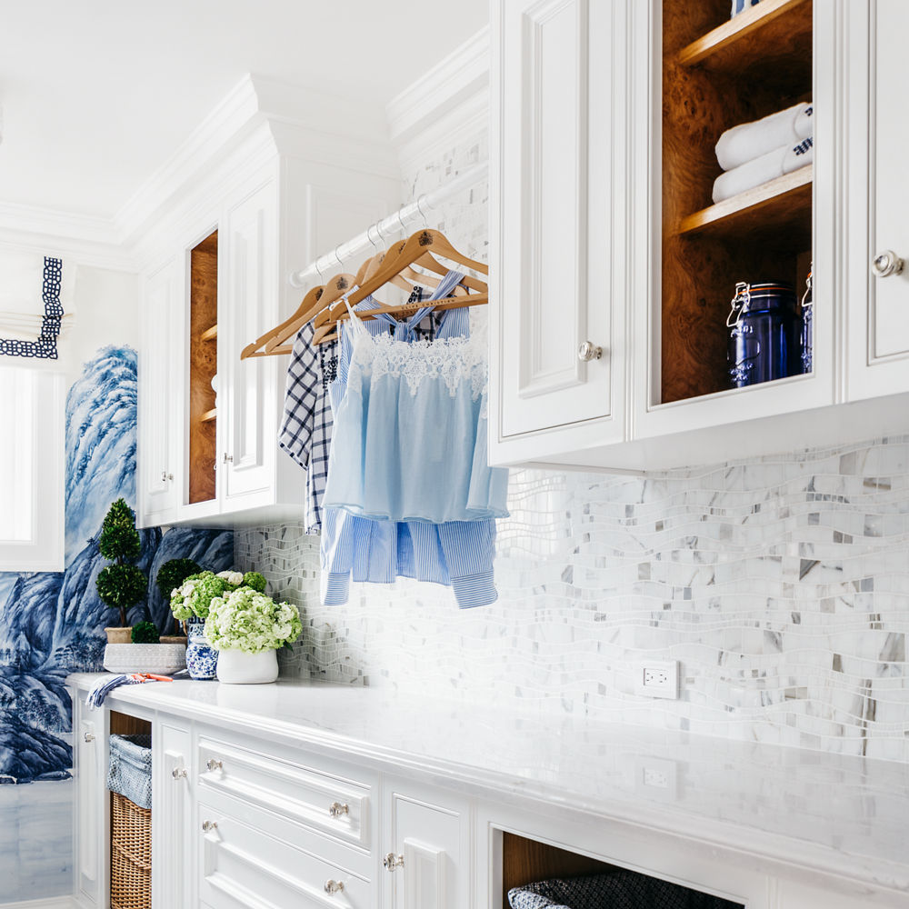 6 Laundry Room Countertop Ideas from Lavish to Low-Key