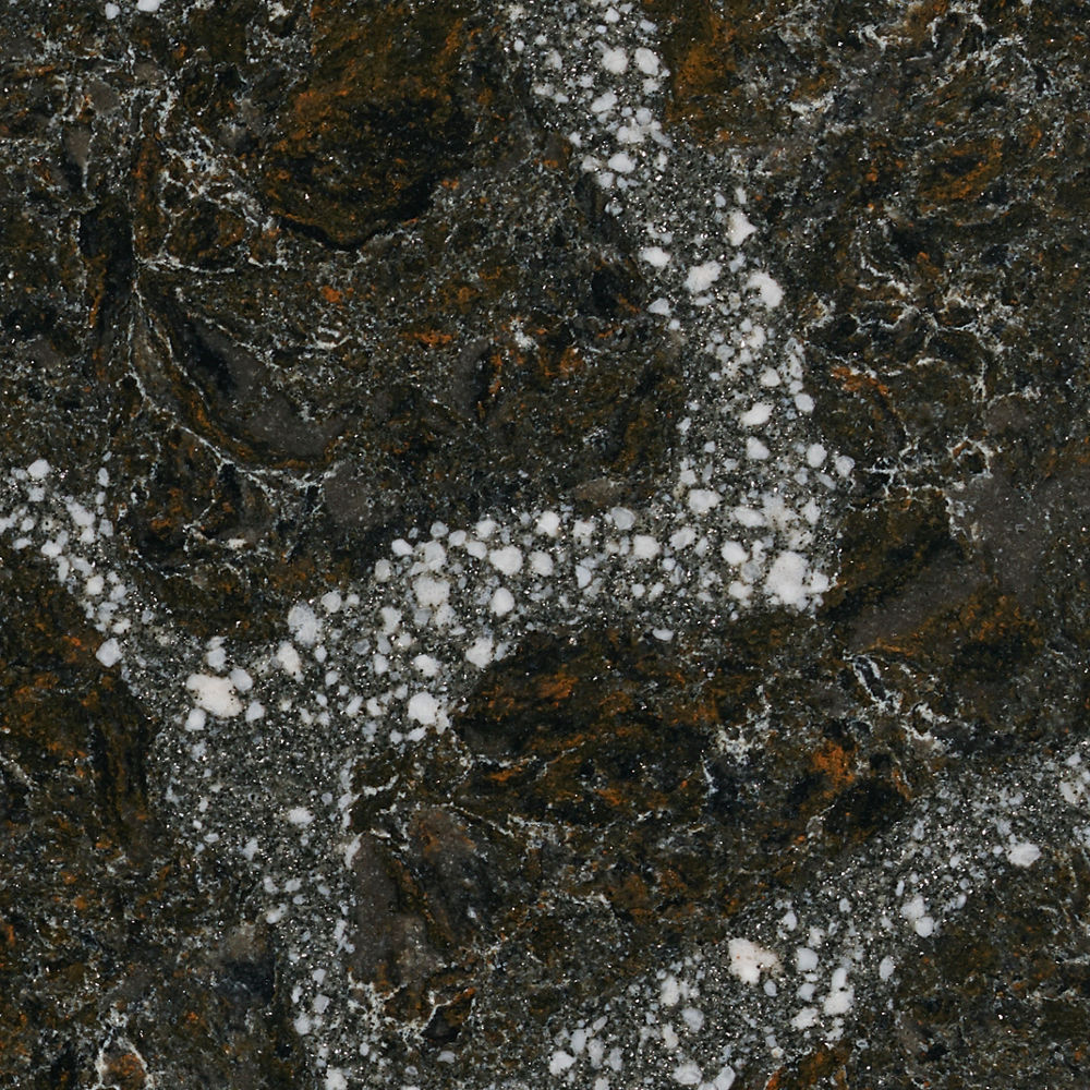 Detailed view of Cambria Ellesmere quartz countertop design