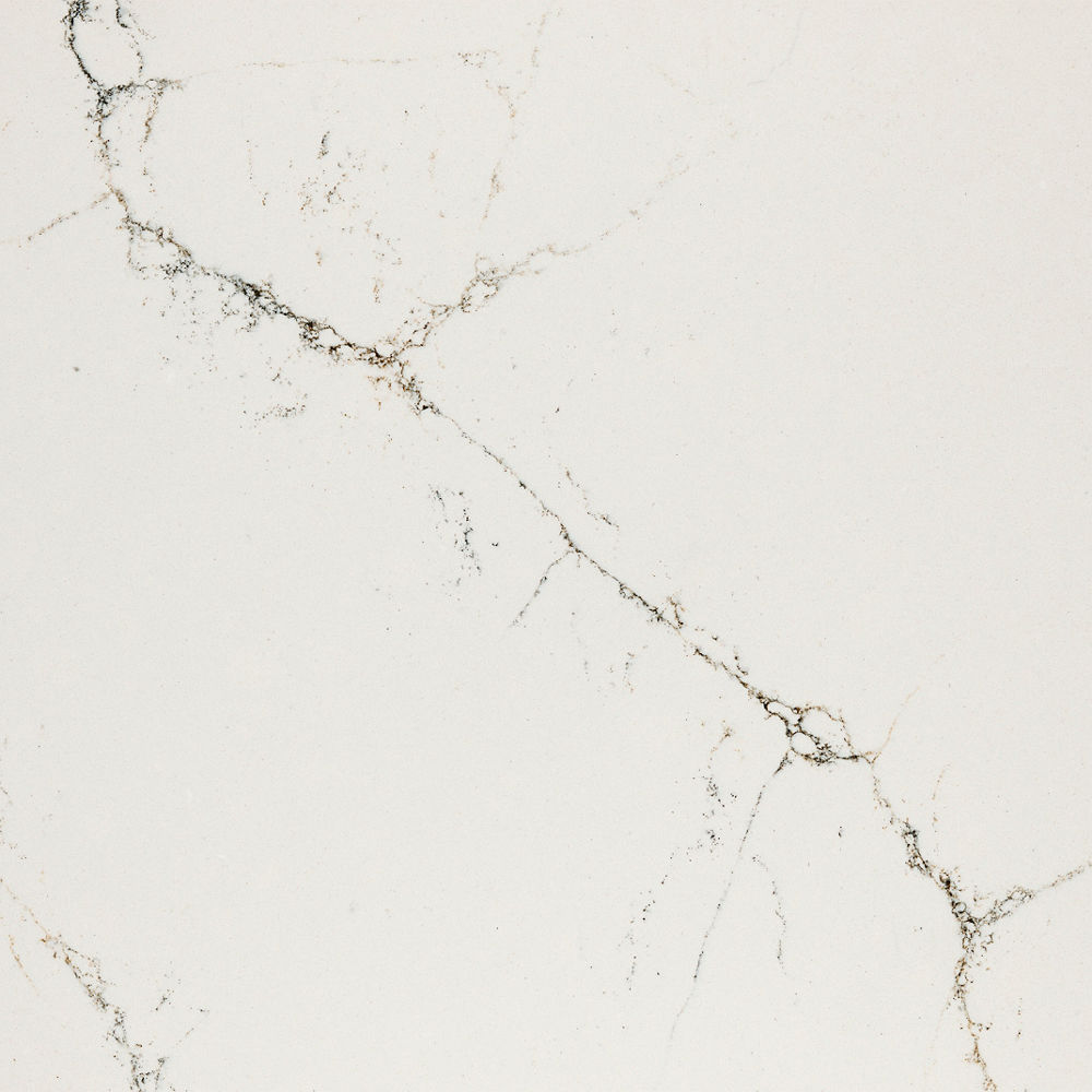 Detailed view of Cambria Hawksmoore™ quartz countertop design