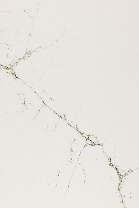 Detailed view of Cambria Hawksmoore™ quartz countertop design