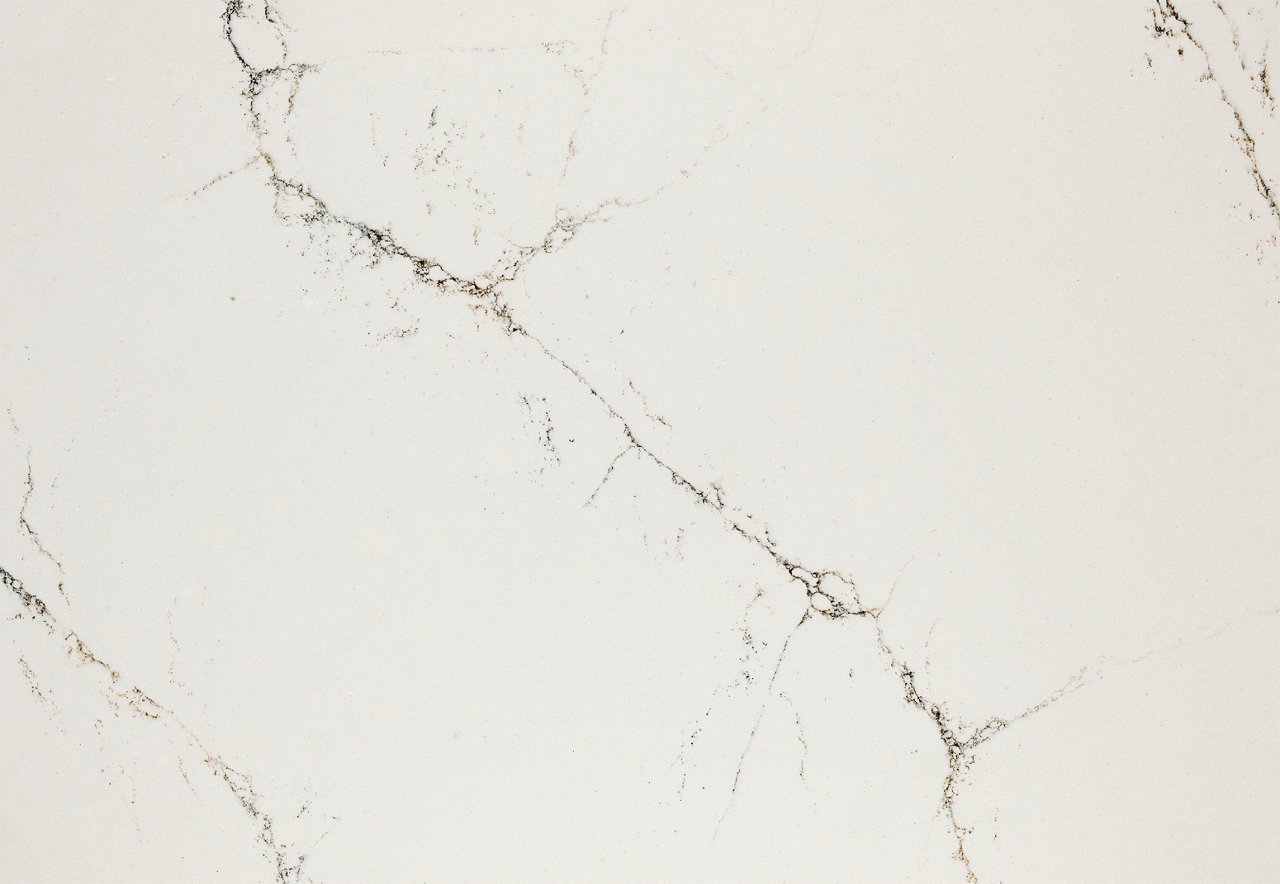 Detailed sample of Cambria Hawksmoore quartz