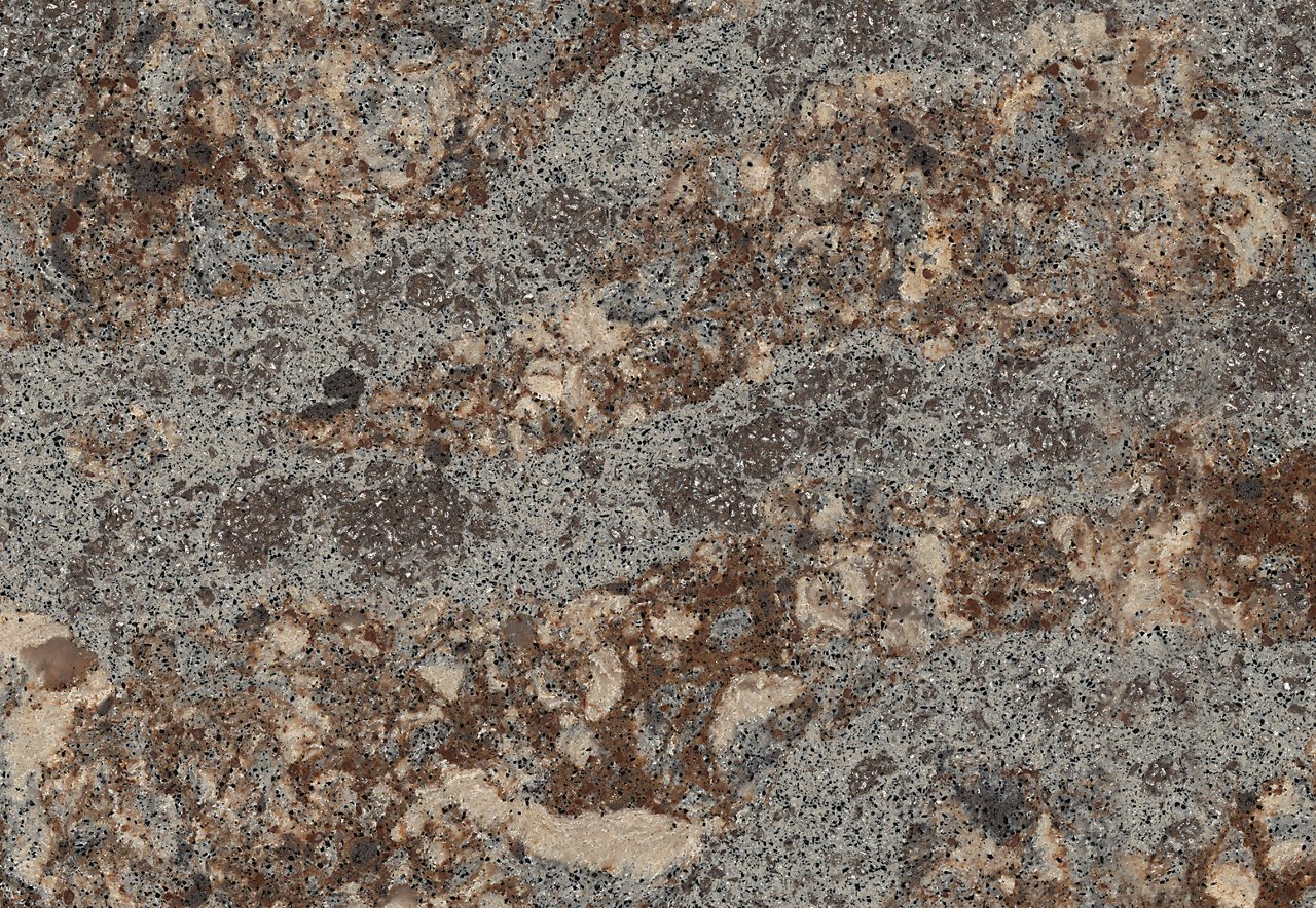 Detailed view of Cambria Helmsley quartz countertop design