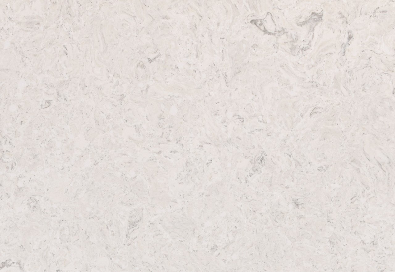 Detailed view of Cambria Highgate™ quartz countertop design