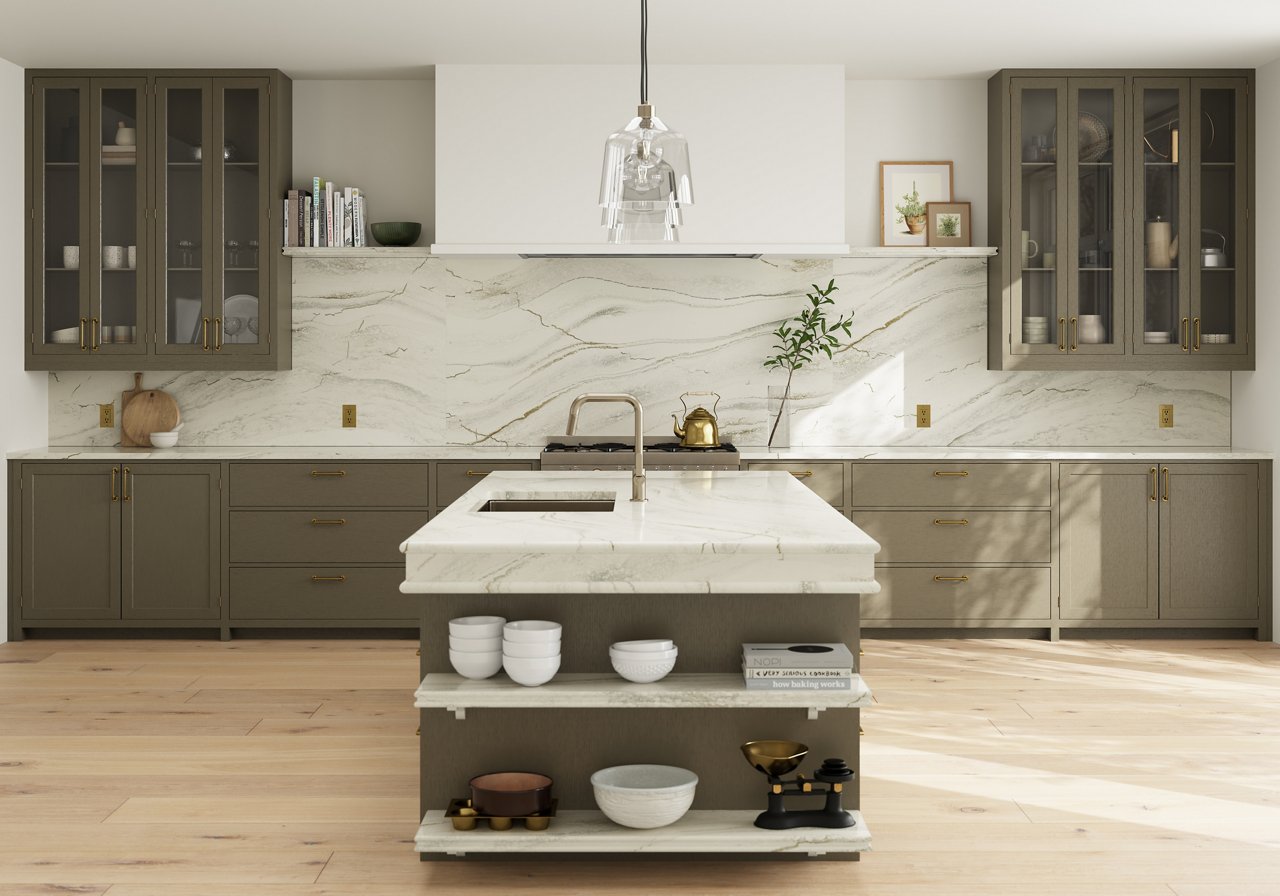 Inverness Everleigh quartz kitchen