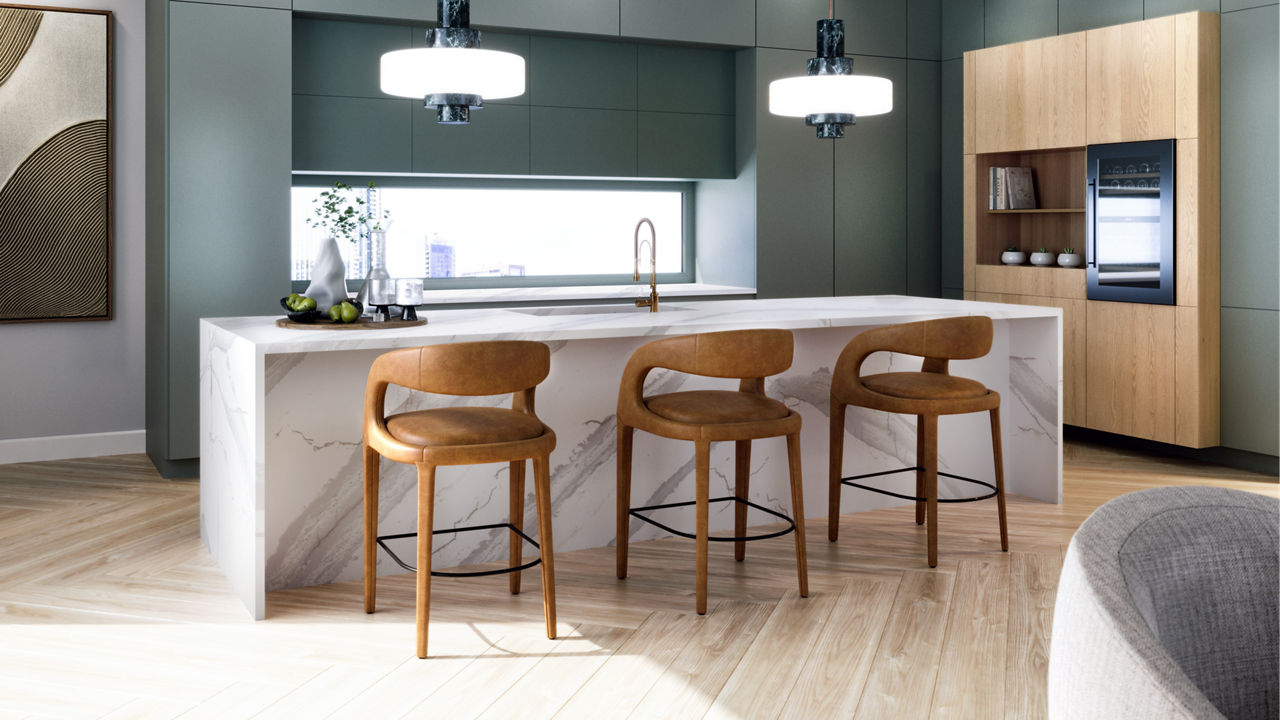 Inverness Swansea kitchen island 