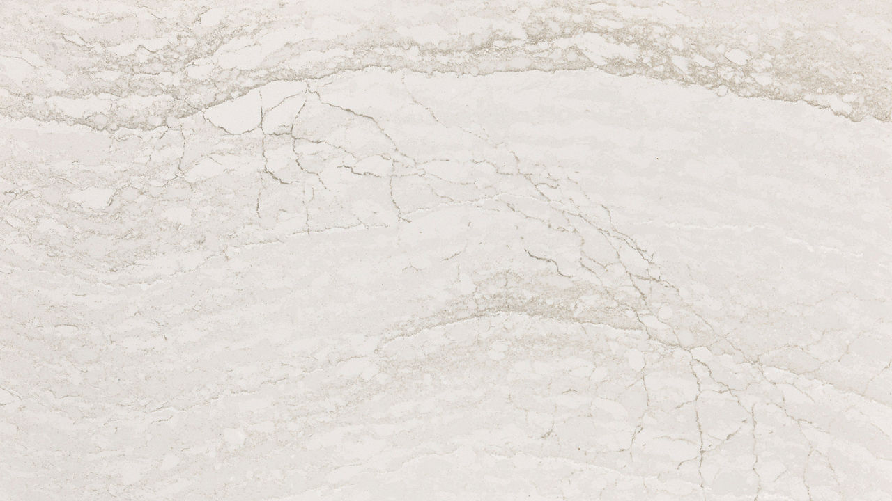 Detailed view of Cambria Ironsbridge™ quartz countertop design