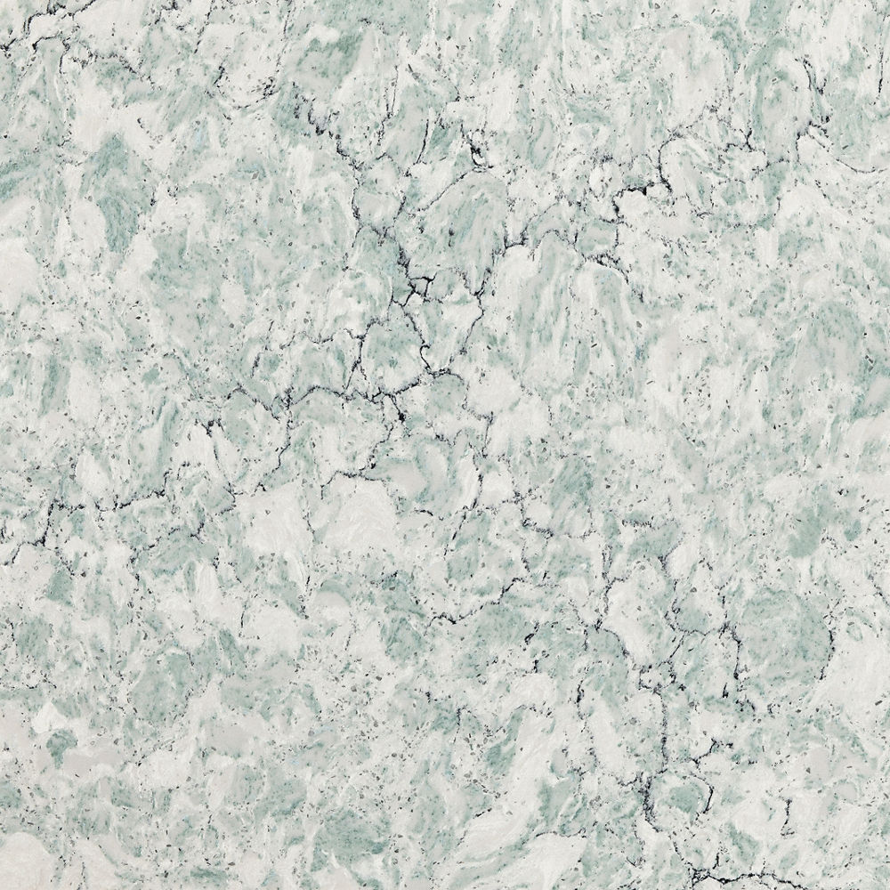 Detailed view of Cambria Kendal™ quartz countertop design