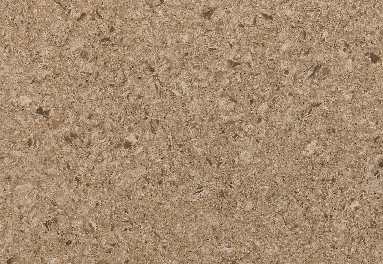 Detailed view of Cambria Linwood quartz countertop