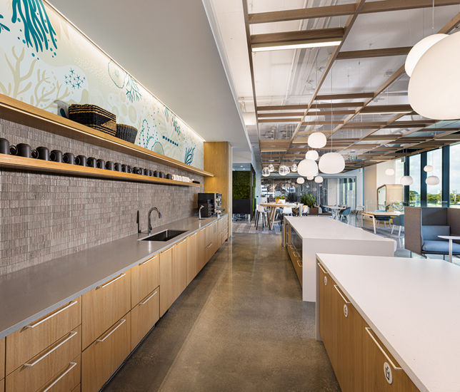 Pikes Peak Matte gensler quartz kitchen