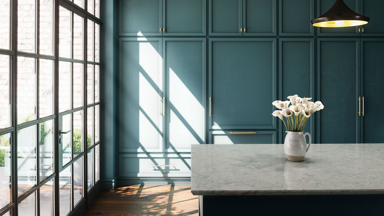 Kitchen featuring Montgomery countertops