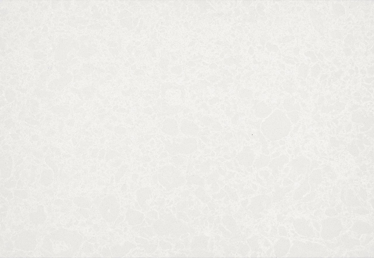 Detailed view of Cambria Newport™ quartz countertop design