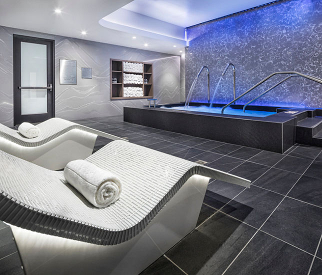 Newly renovated Anda Spa in the Hotel Ivy, a luxury collection property in Minneapolis, Minnesota.