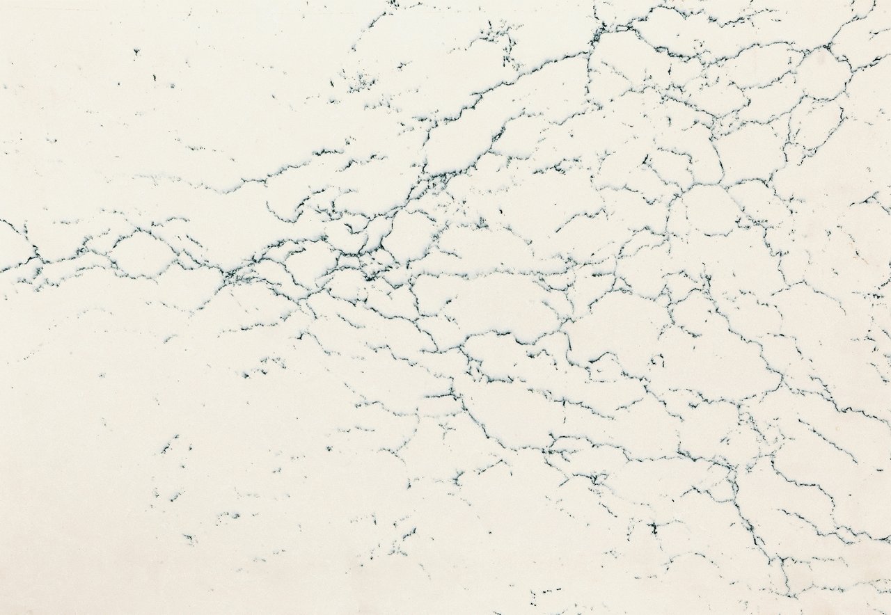 Detailed view of Cambria Ruxley™ quartz countertop design