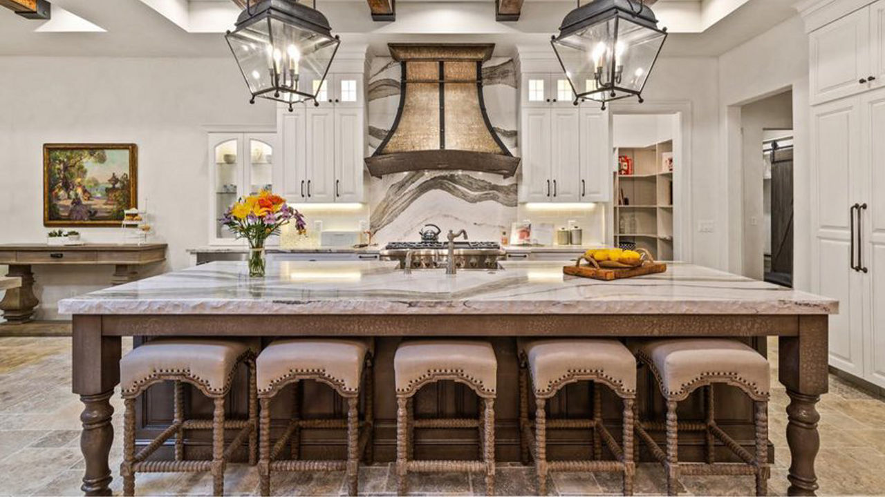 Countertop Corner Cupboard, Rustic Cream