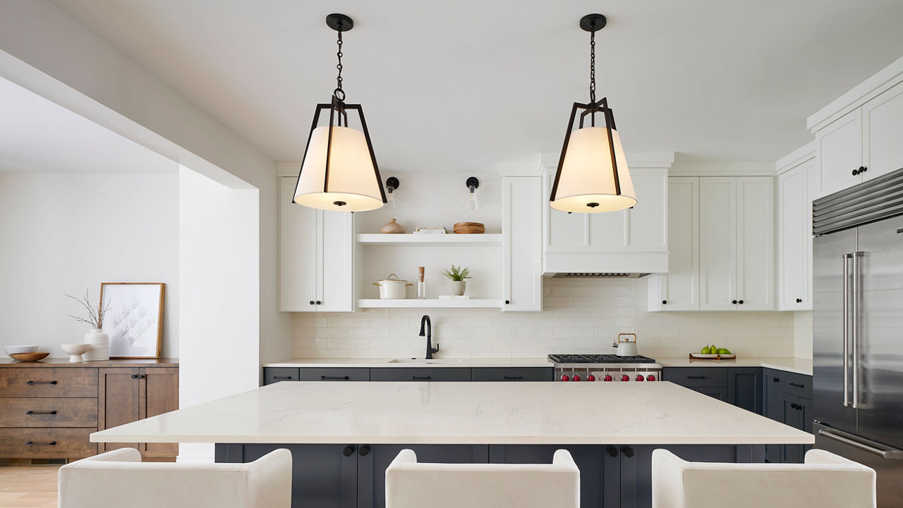 Kitchen featuring Sutherland countertops