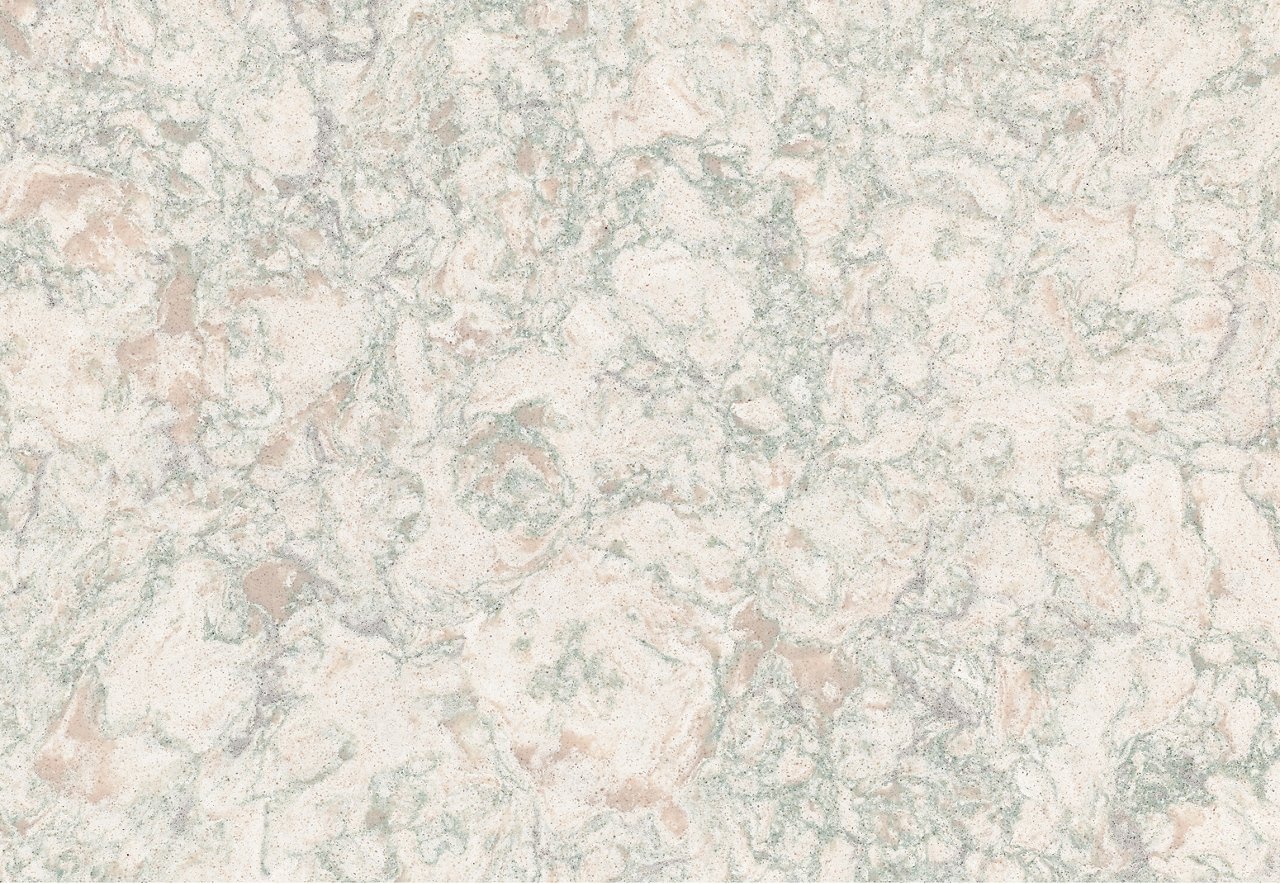 Detailed view of Cambria Trafalgar quartz countertop