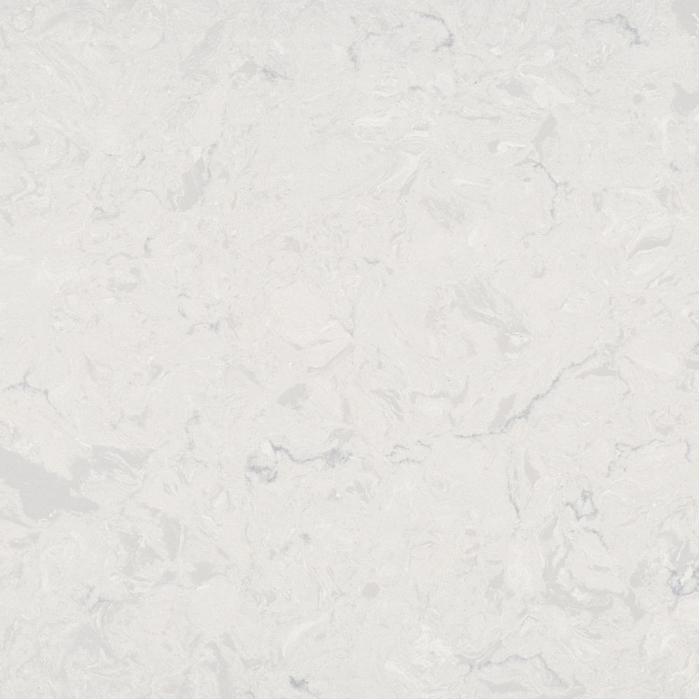 Detailed view of Cambria Weybourne quartz countertop design