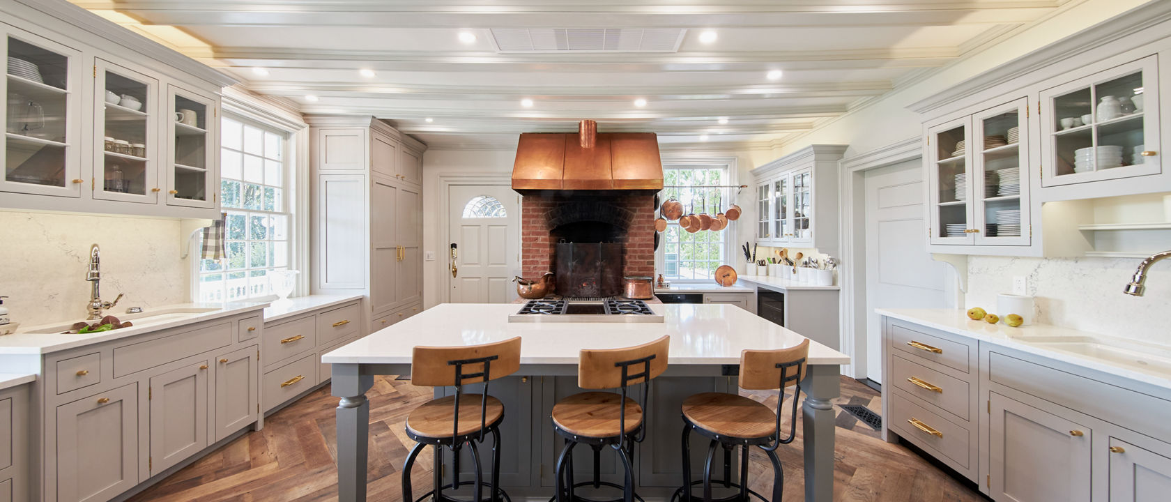 The Beekman 1802 home renovation with Whitby and Sutherland quartz countertops
