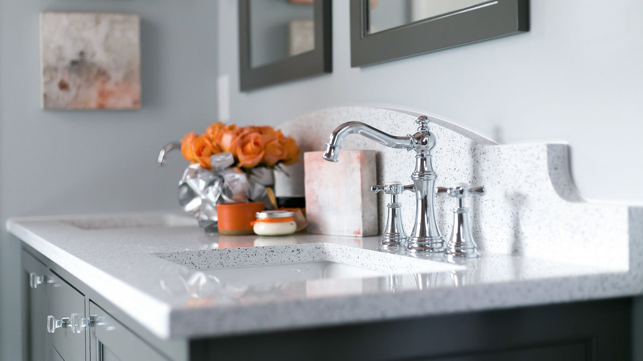 Bathroom featuring Whitney countertops